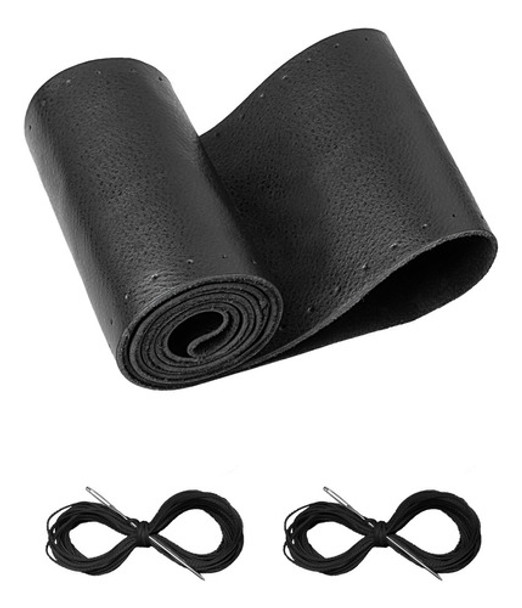 Belinous - Funda De Cuero Con Cordon Para Volante De Automov 0 Belinous - Funda De Cuero Con Cordon Para Volante De Automov 0