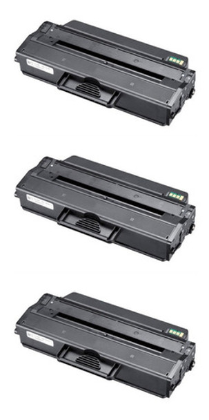 3 Toners D103s D103 Para Ml-2950 Ml2955 Scx4705 Scx4729 0