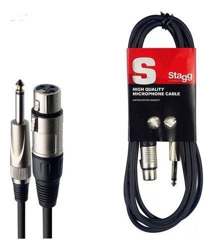 Cable Stagg Canon Plug 10 Mts Smc10xp 0
