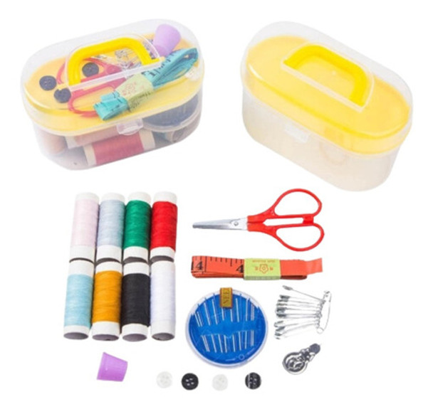 Kit Costura Completo Conserto Roupas Doméstico Portátil 0 Kit Costura Completo Conserto Roupas Doméstico Portátil 0