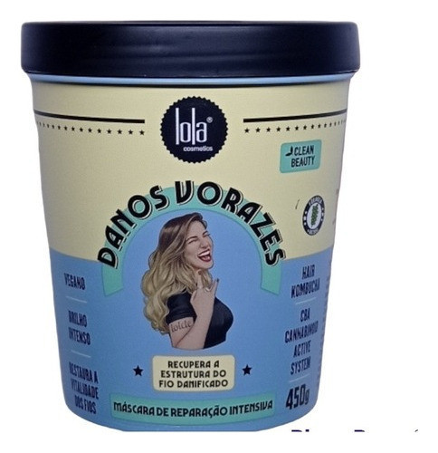 Mascara Reparadora Lola Cosmetics Danos Vorazes X 450gr 0
