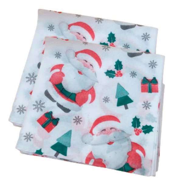 Paquete De 20 Servilletas De Navidad Con Papa Noel 0 Paquete De 20 Servilletas De Navidad Con Papa Noel 0
