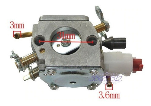Carburador Compatible Husqvarna 345 350 359 C/bombin 0