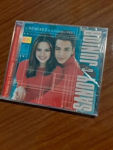 Cd Sandy E Júnior Remixes  E Videoclipe Lacrado Da Época 0