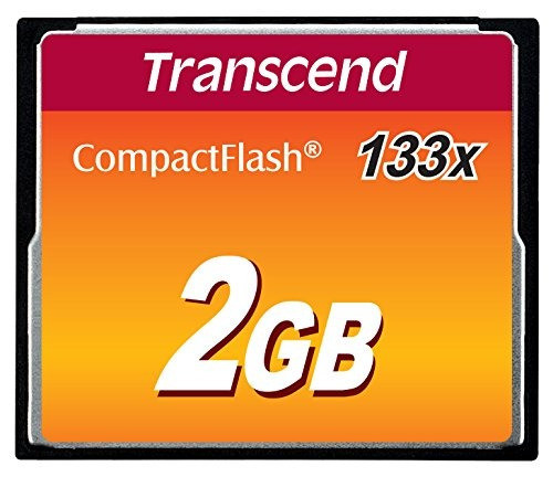 Transcend 2 Gb 133x Compactflash Memory Card 0