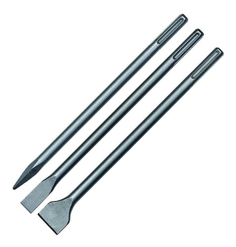 Juego Cincel Punta Plano Sds-max Einhell Martillo Demoledor 0