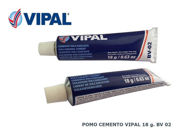 Cemento Vipal En Pomo Gomeria 0