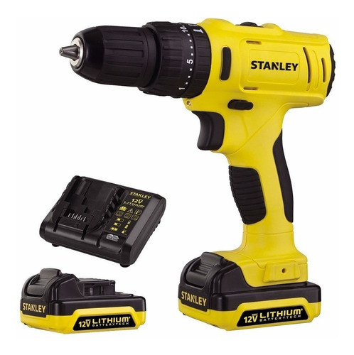Taladro Percutor Stanley 12v 2 Bat Ynter 0