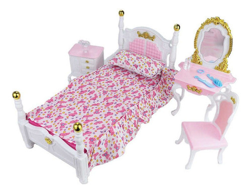 Juego El Dormitorio Con Accesorios Para Muñecas Gloria 0