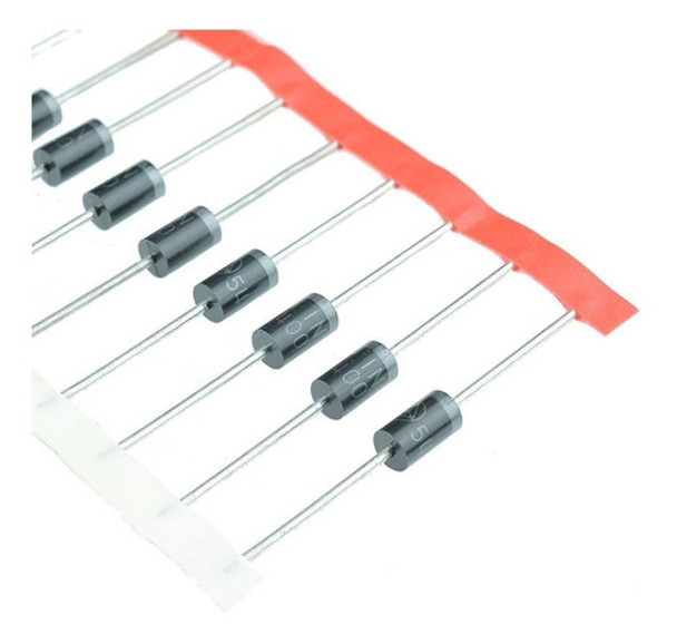 1n5408 1n 5408 Diodo Rectificador 1000v 3a Pack 100u 0