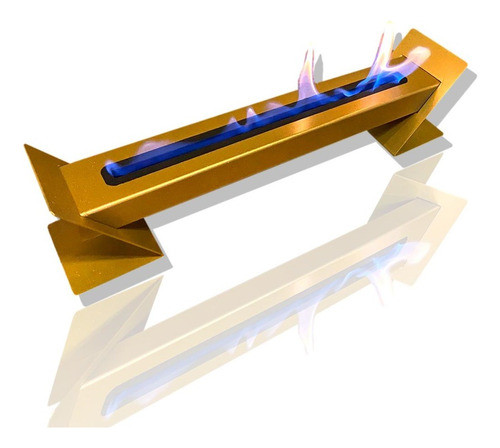 Lareira Ecológica A Álcool Dourada 0