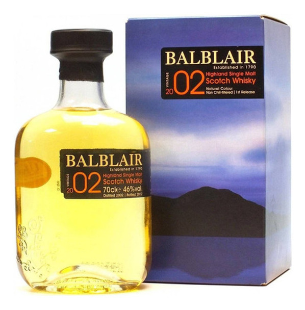 Whisky Balblair 02 Vintage 0