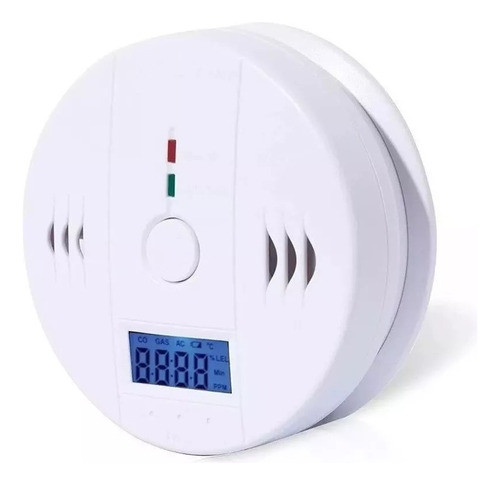 Alarma Detector De Monóxido De Carbono Autónomo Digital 0
