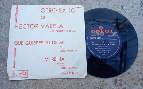 Disco Simple - Hector Varela Y Su Orquesta Típica 0