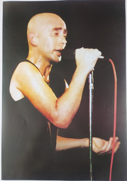 Poster Lamina Indio Solari Cantando Los Redondos Laser Rock 0