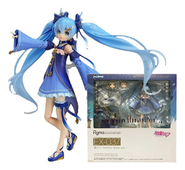 Brinquedo De Boneco De Ação Hatsune Miku Figma Ex-037 Twinkl 0