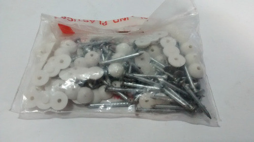 Grampo Para Fio Duplo C/2 Pregos 30 Unidades Chiodi 21 Sacos 0