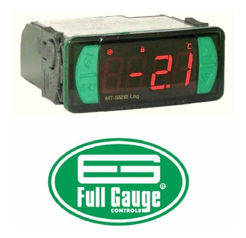 Controlador De Temperatura Mt-512e Log  115/230v  Full Gauge 0