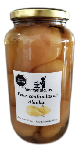 Peras Confitadas En Almíbar 0