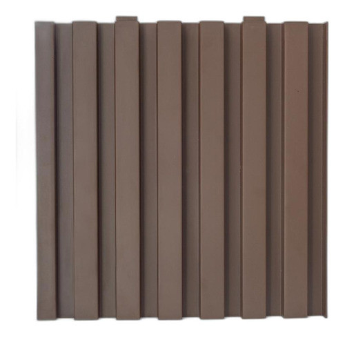 Painel Ripado Marrom 30x30 (m) - Com Fita Para Instalar 0