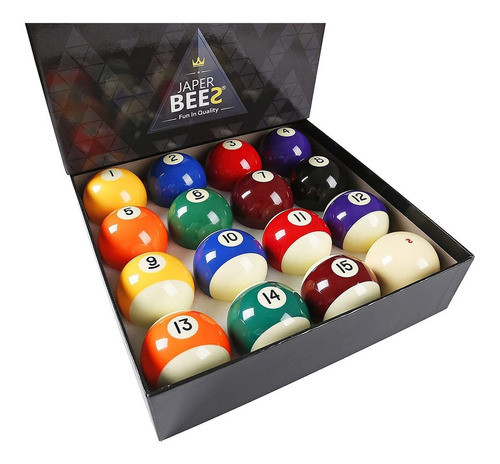 Juego De Bolas De Billar Japer Bees -  Calidad Profesional. 0