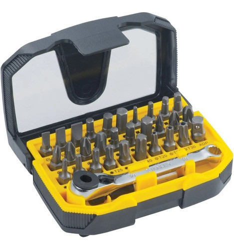 Set De Puntas Intercambiables 32 Piezas Stanley Stmt81191 Fs 0