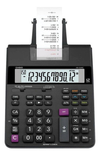 Calculadora Casio Com Bobina Hr-150rc Bivolt 2 Cores 0