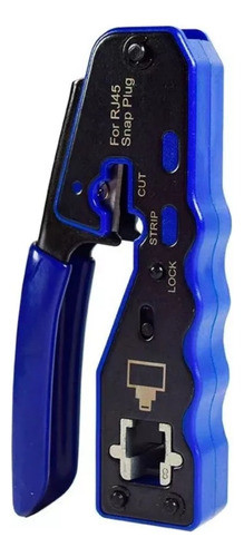 Alicate Crimpar Rj45 D-net Cat5/cat6 Conector Passagem 0