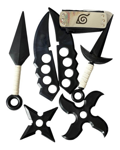 Naruto Shippuden Bandana Kunai Minato Kunai Asuma Shuriken