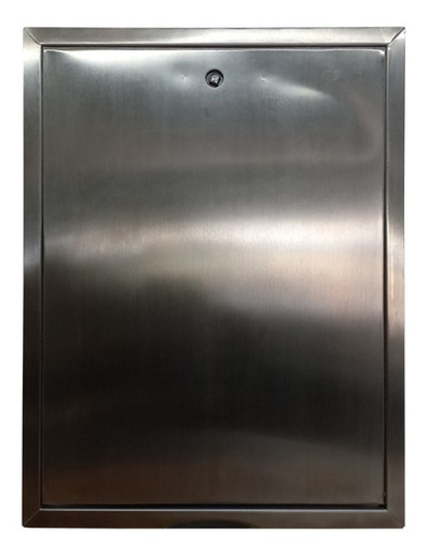 Puerta Acero Inoxidable Con Traba Para Llave De Paso 30 X 40 0