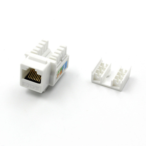 Conector Punch-down Stand 10pcs Cat6 Rj45 Keystone Jack Red 0