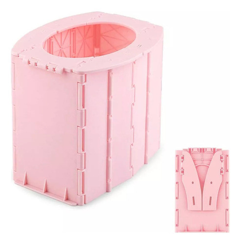 Vaso Sanitário Dobrável Portátil, Pote De Viagem 0