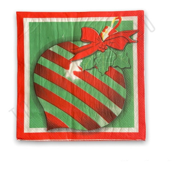 Servilletas De Papel Navidad (pack X 20) 0