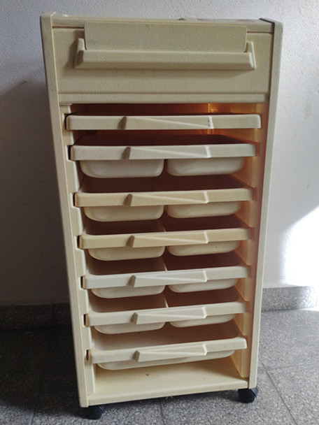 Mesa Organizador Estética Peluquería Odontólogo Ruedas Cajon 0