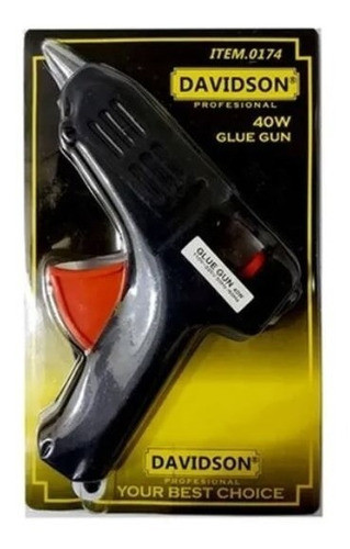 Pistola Encoladora Silicona Barra Grande 220v 40w Davidson 0