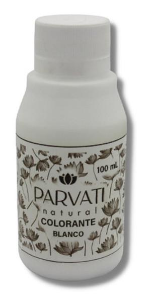 Colorante Concentrado Cosmético Blanco 100ml 0