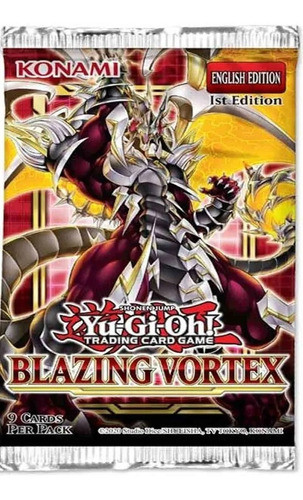 Yu Gi Oh Blazing Vortex Booster Pack Original Magic4ever 0