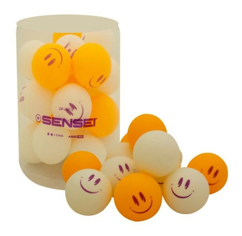Pelota De Ping Pong Sensei C/ Dibujo 2 Star X1 Unidad 0