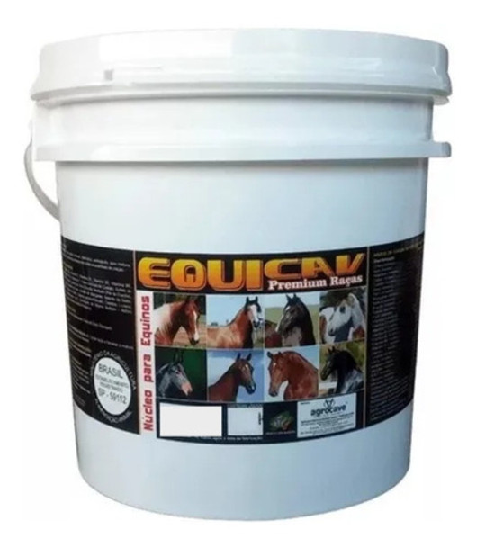 Equicav Premium Raças 1 Kg Ganho De Massa Muscular Agrocave. 0