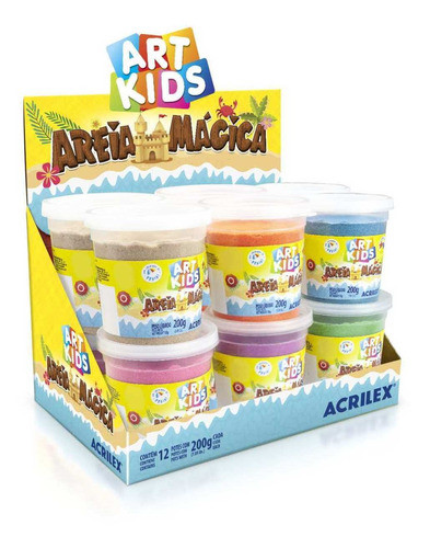 Massa Areia Magica Cores Sortidas 0