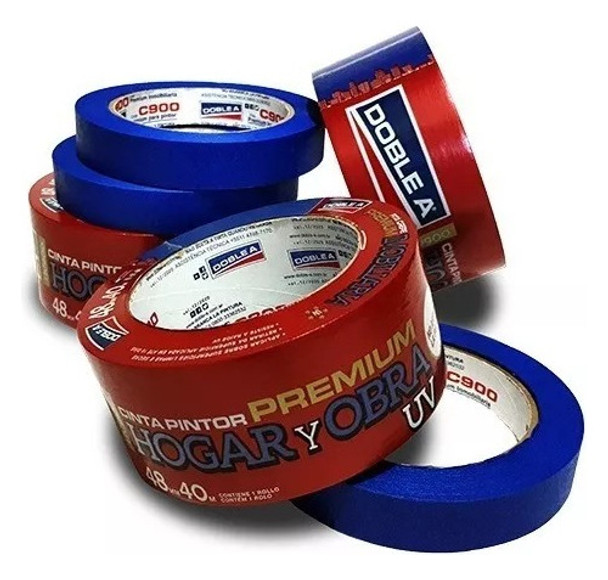Cinta Pintor Azul Doble A 24mm. -umox- 0