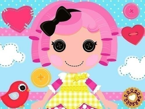 Kit Imprimible   Fiesta De Muñeca Lalaloopsy 0