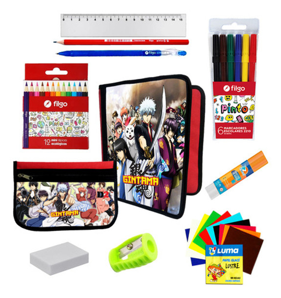 Oferton Carpeta + Cartu + Utiles Gintama #308 0