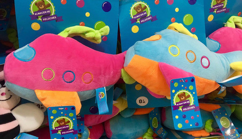 Cunero O Sonajero Pez Avión Payaso Flor Abeja Rana Elefante 0