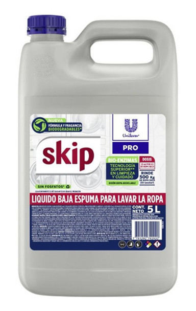 Jabón Skip Líquido 5 Litros Oferta Pack 4 Unidades 0 Jabón Skip Líquido 5 Litros Oferta Pack 4 Unidades 0