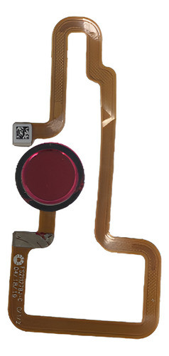 Botão Biometria Para Zenfone 5 Lite Zc600kl Vermelho 0