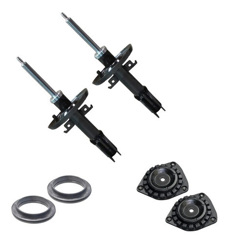 Kit X2  Amortiguador Cazoleta Crapodina Renault Fluence 0
