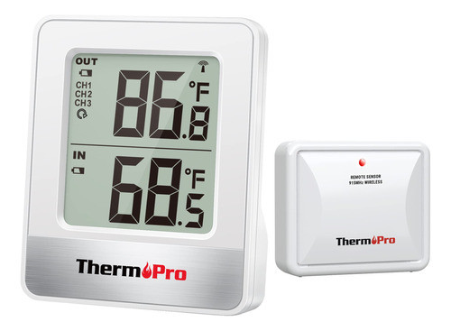 Sensor De Temperatura De Clima Interior/exterior Digital Lcd 0