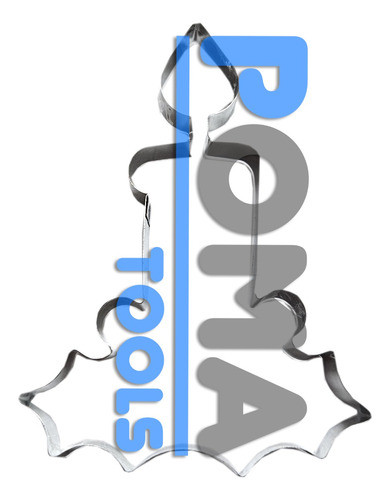 Cortante Vela Muérdago Navideña Navidad Cookie Galleta Mda 0