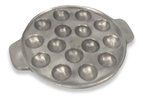 Provoletera Provoleta Fundicion De Aluminio 15 Bocados 0